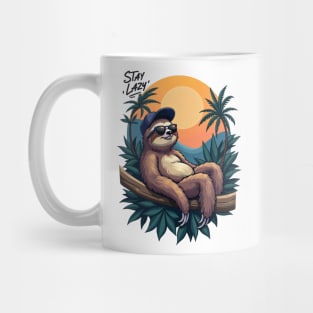 Slothful Serenity: Embracing the Lazy Life Mug